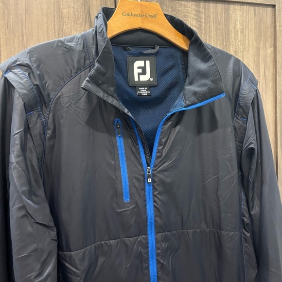 FootJoy medium nylon jacket Lightweight insulated golf - Picture 4 of 11